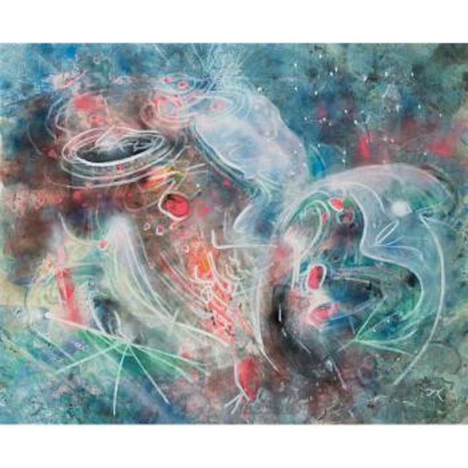 Galaxies D'une Flamme by Roberto Matta