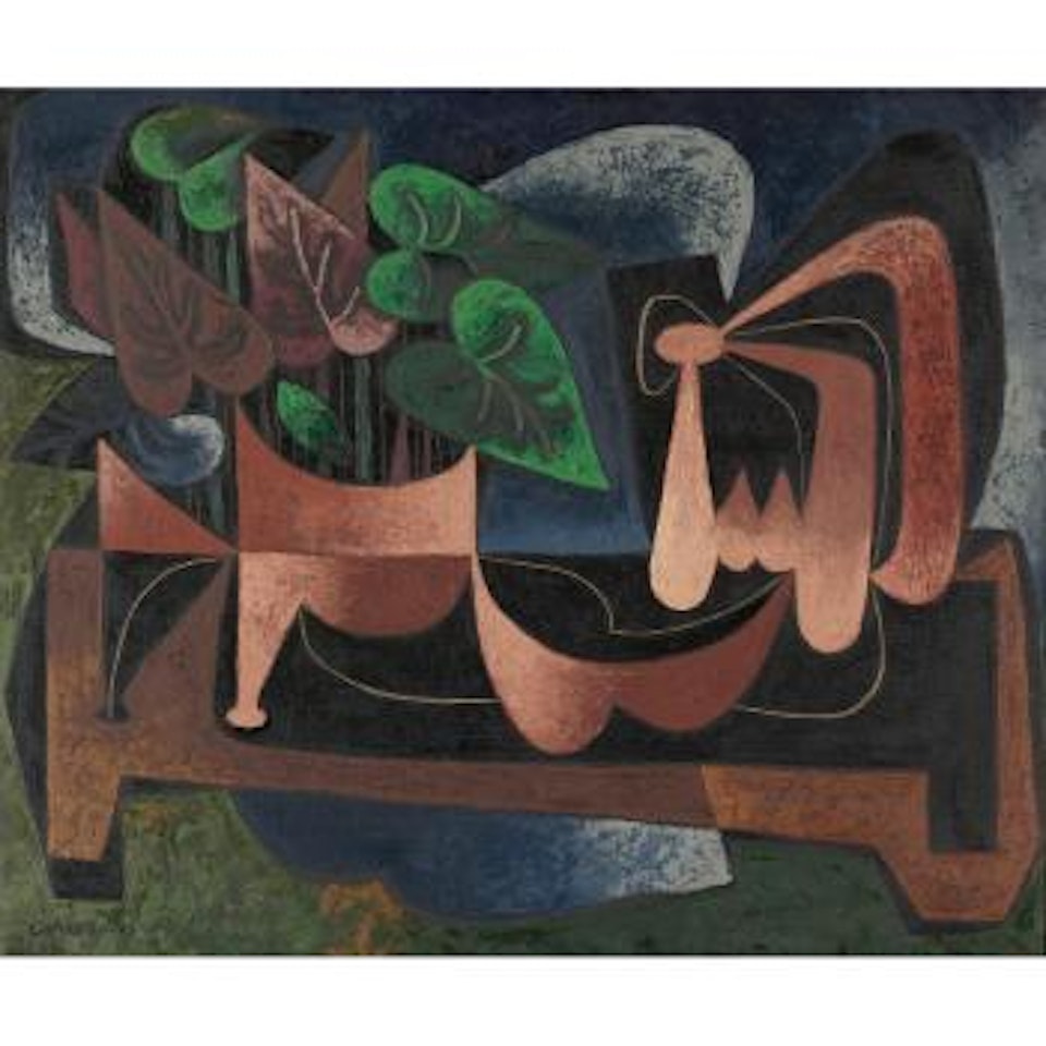 Mujer Recostada by Mario Carreno