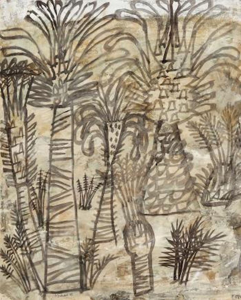 Palmiers by Jean Dubuffet