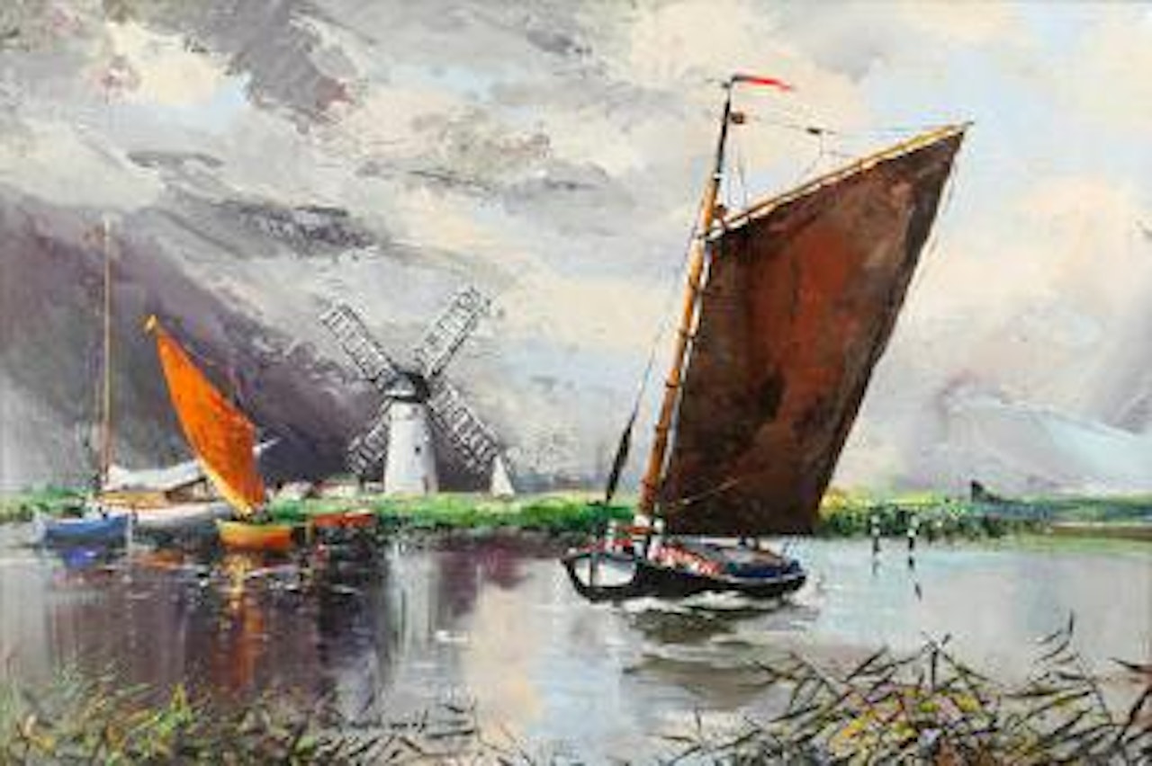 The Broads by Kenneth Webb