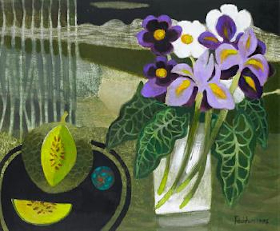 Mauve and White by Mary Fedden