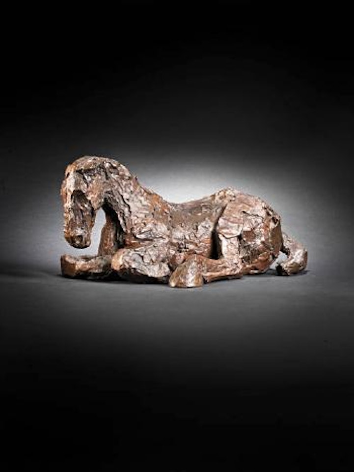 Horse in the Rain V by Elisabeth Frink