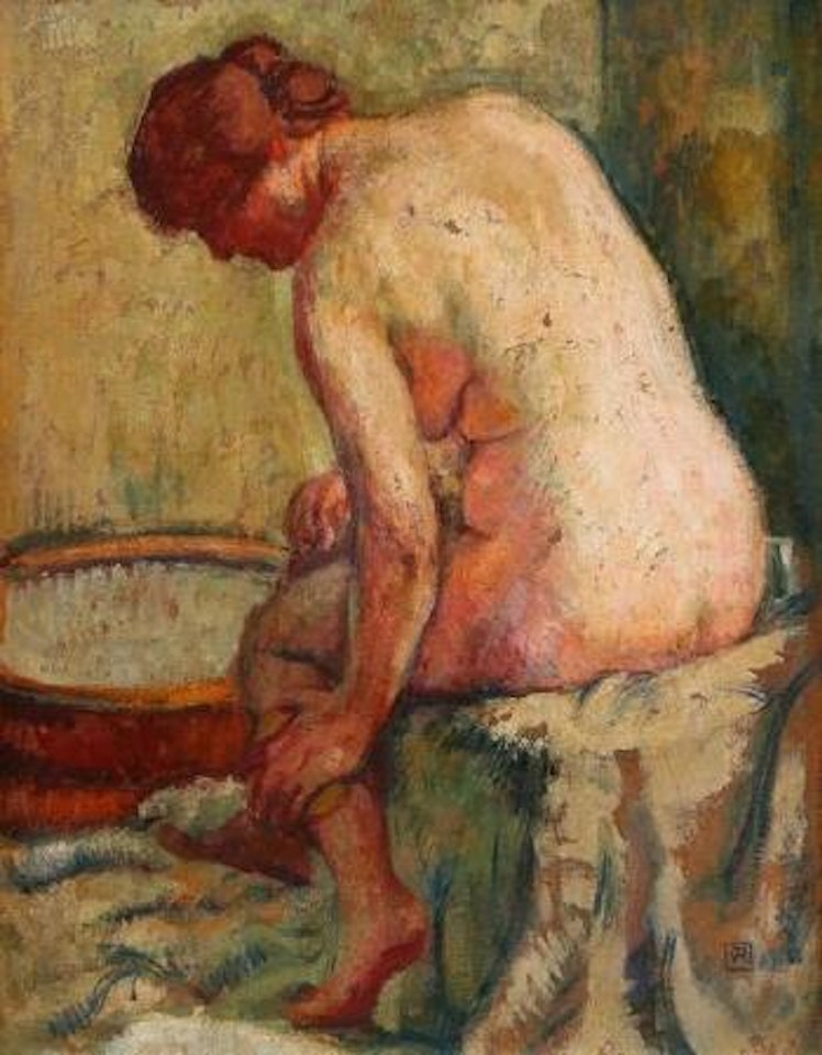 Nu au tub by Theo van Rysselberghe