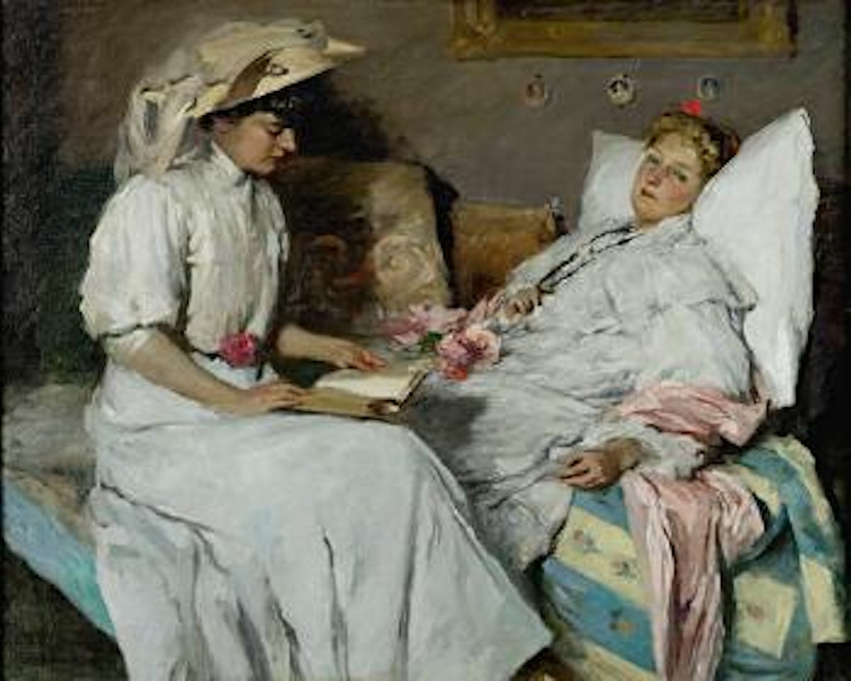 La Convalescente by Rupert Charles Wulsten Bunny