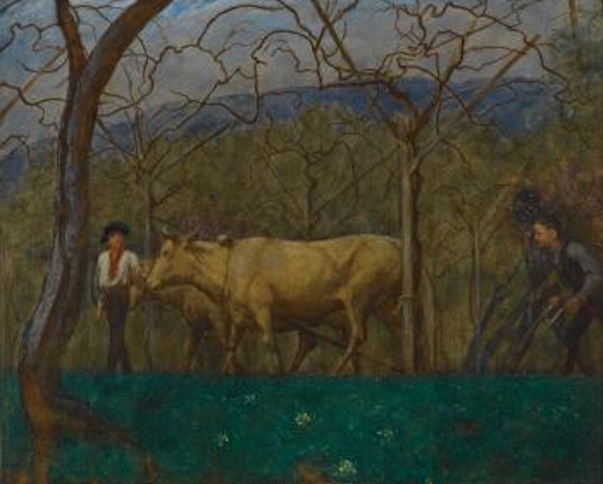 Dämmerung Am Gardasee (Dusk On Lake Garda) by Hans Thoma