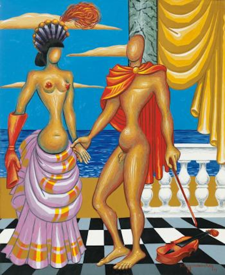 Orpheus And Eurydice by Nikos Engonopoulos