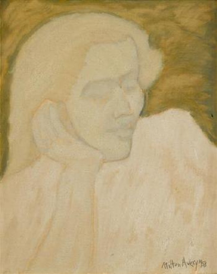Portrait of a woman by Milton Avery