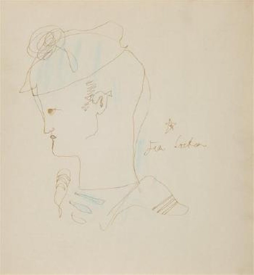 Marin de profil by Jean Cocteau