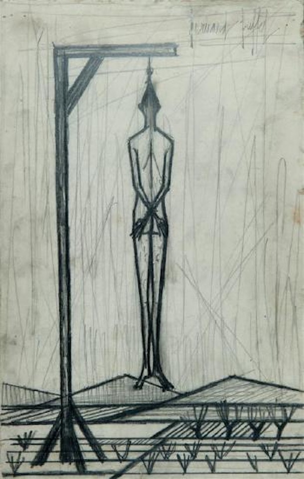 Le pendu by Bernard Buffet