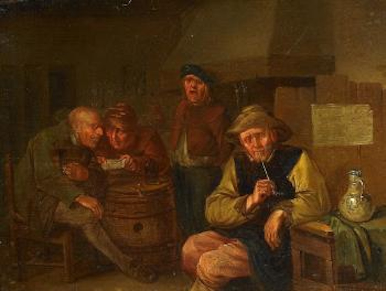Männerrunde by Egbert van Heemskerk III