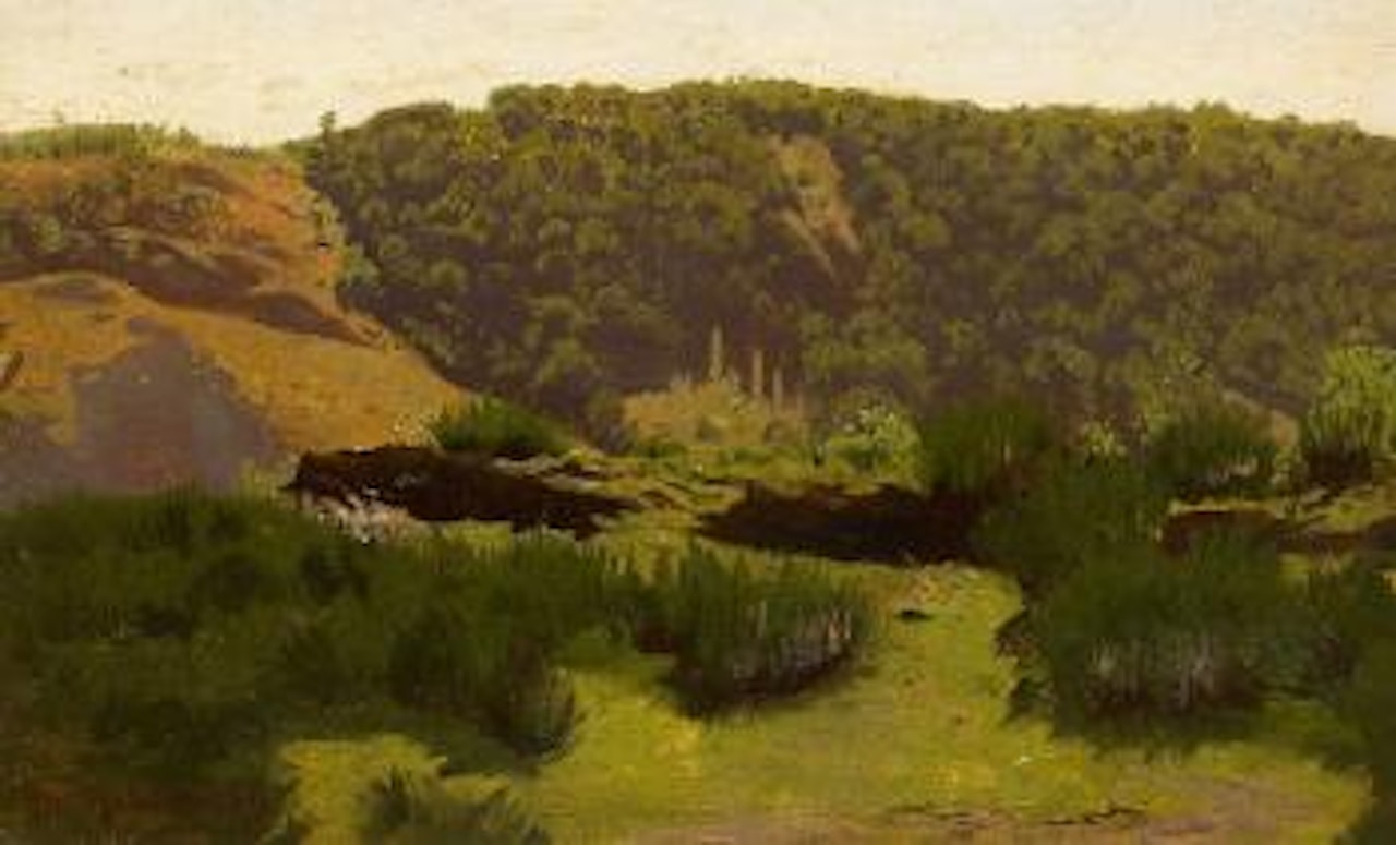 Landschaftsstudie by Oswald Achenbach
