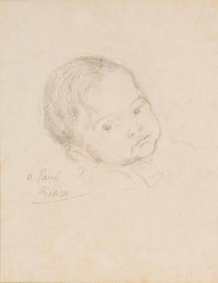 Portrait présumé de Paul Bergerot à l'âge de un an by Pablo Picasso