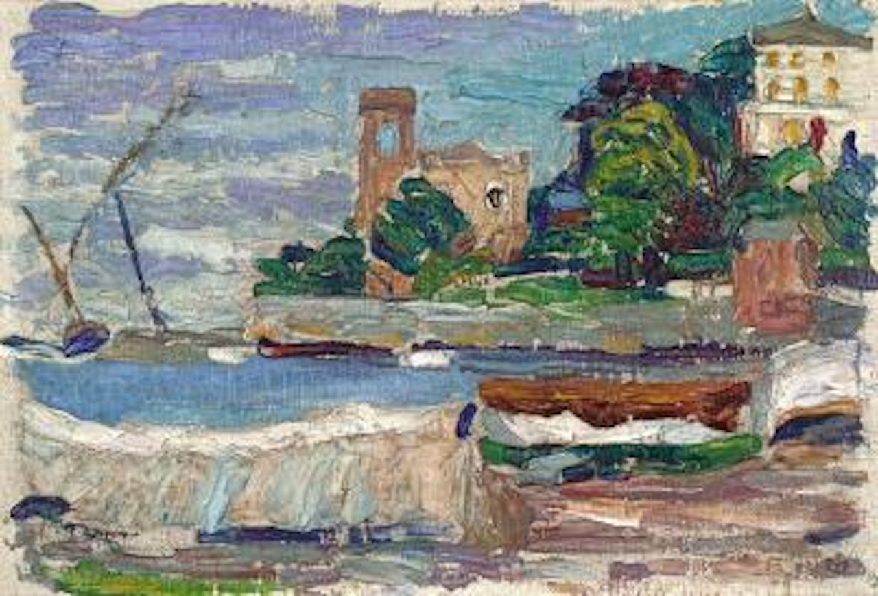 Bei rapallo by Gabriele Münter