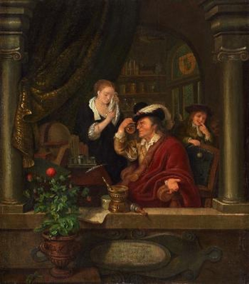 Beim Arzt by Willem van Mieris