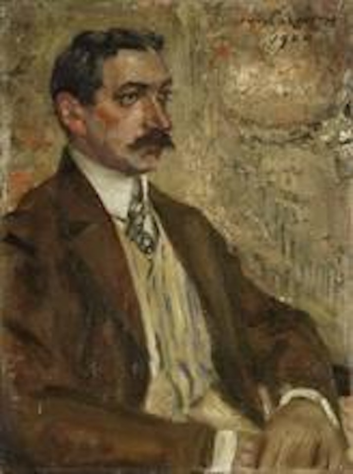 Portrat Dr. Ludwig Kraft by Lovis Corinth