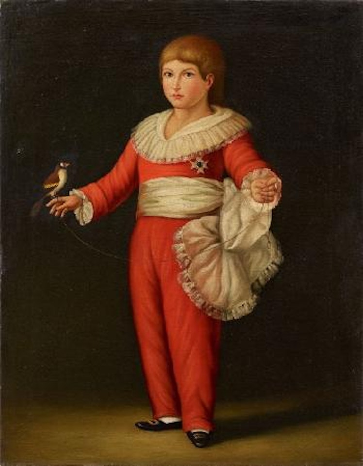 Bildnis eines Knaben (Francisco de Paula de Borbon) by Spanish School