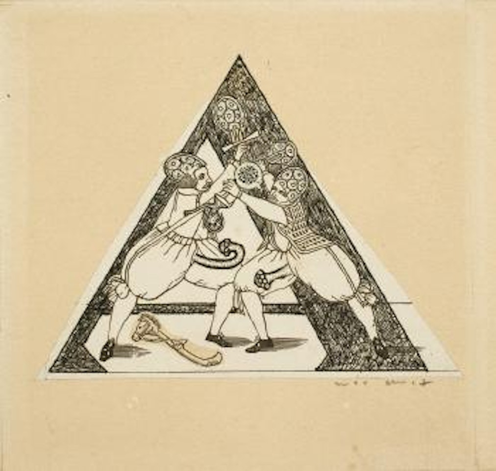 Initiale A by Max Ernst