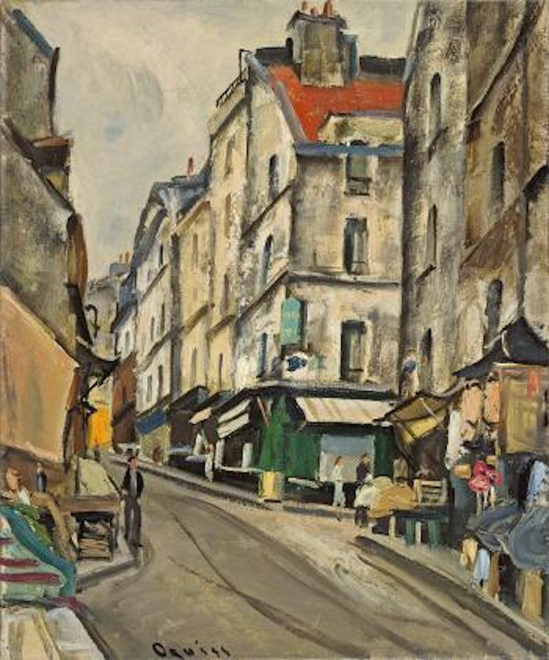 Rue Mouffetard, Paris by Takanori Oguiss