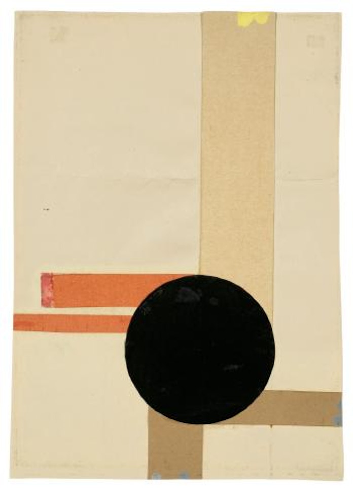 Schwarze scheibe by Walter Dexel