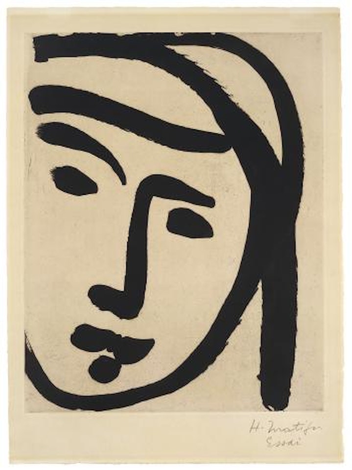 Bédouine au large visage by Henri Matisse