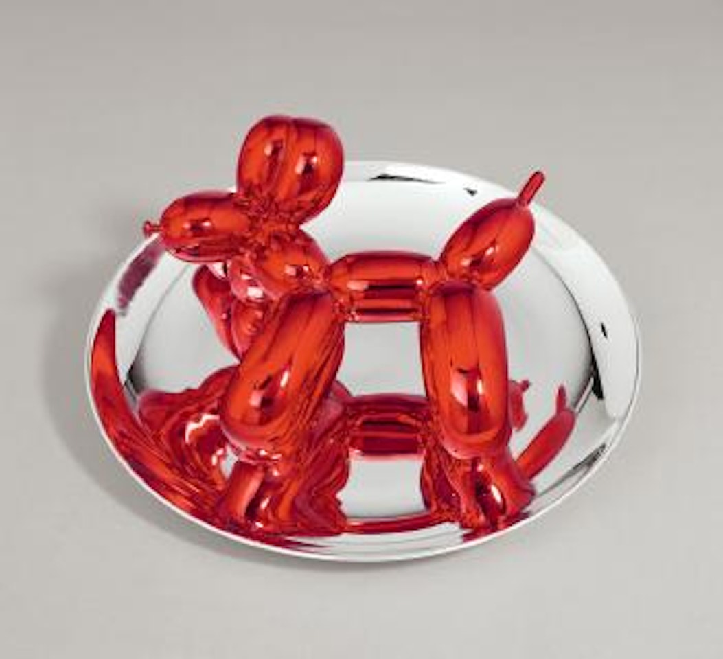 Balloon dog by Jeff Koons