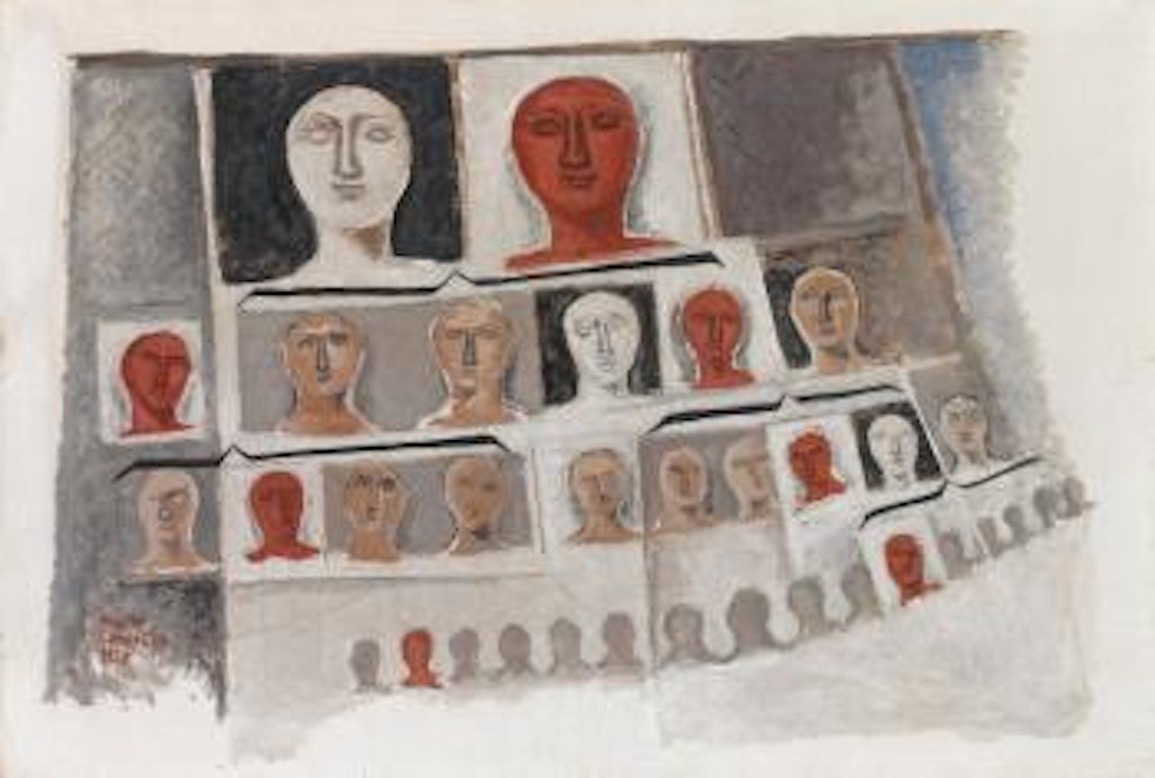 La Lois D'atavisme (Généalogie) by Massimo Campigli