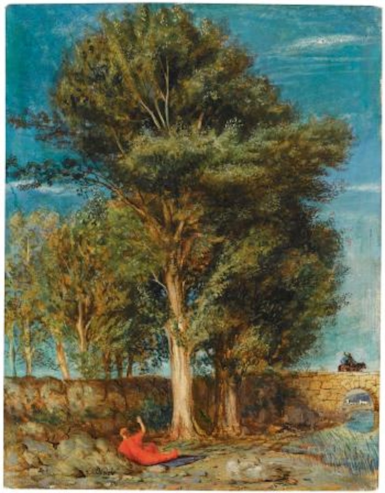 Gli Addii Del Poeta by Giorgio de Chirico