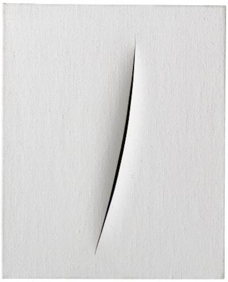 Concetto Spaziale. Attesa by Lucio Fontana