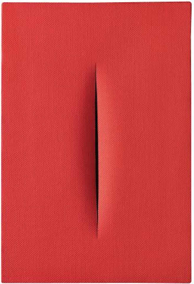 Concetto Spaziale, Attesa by Lucio Fontana