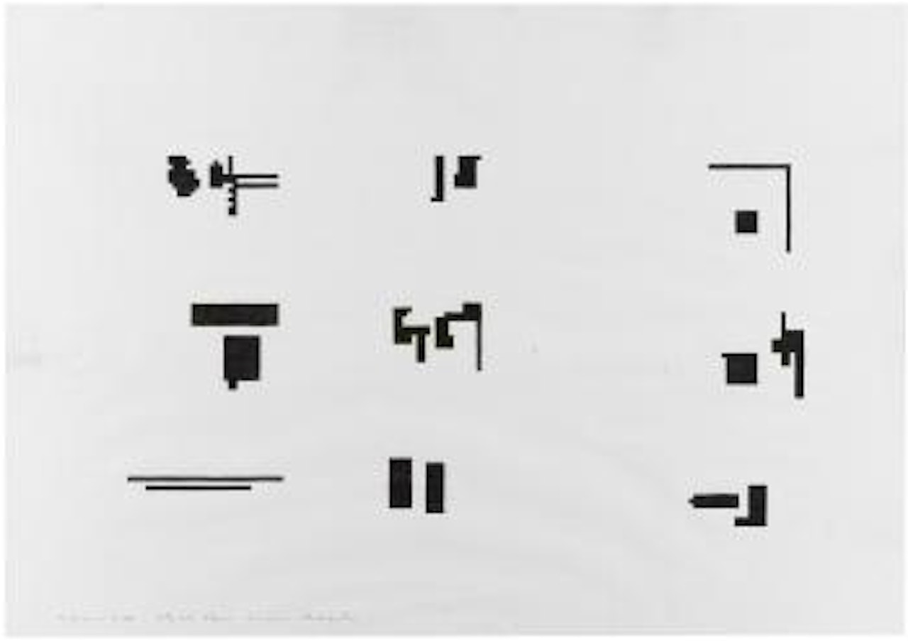 Diffidenti Differenze by Alighiero Boetti