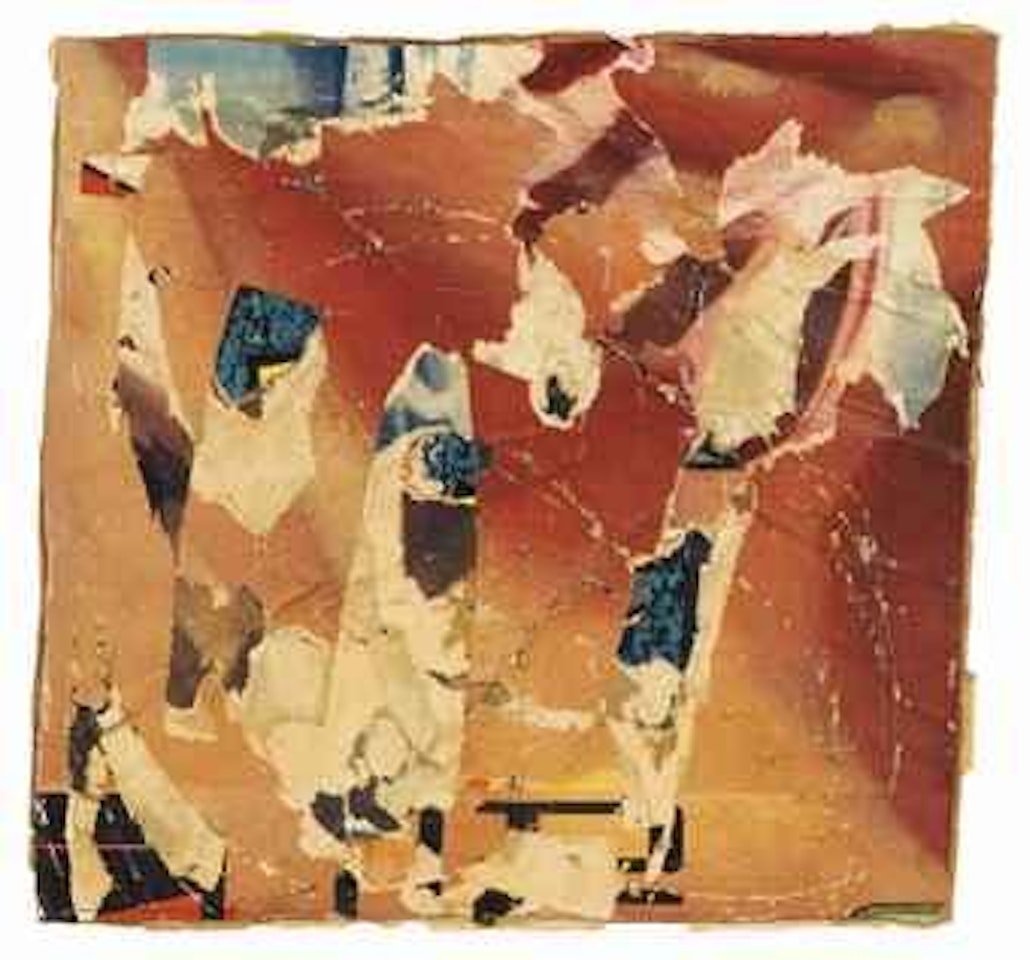 Senza titolo by Mimmo Rotella