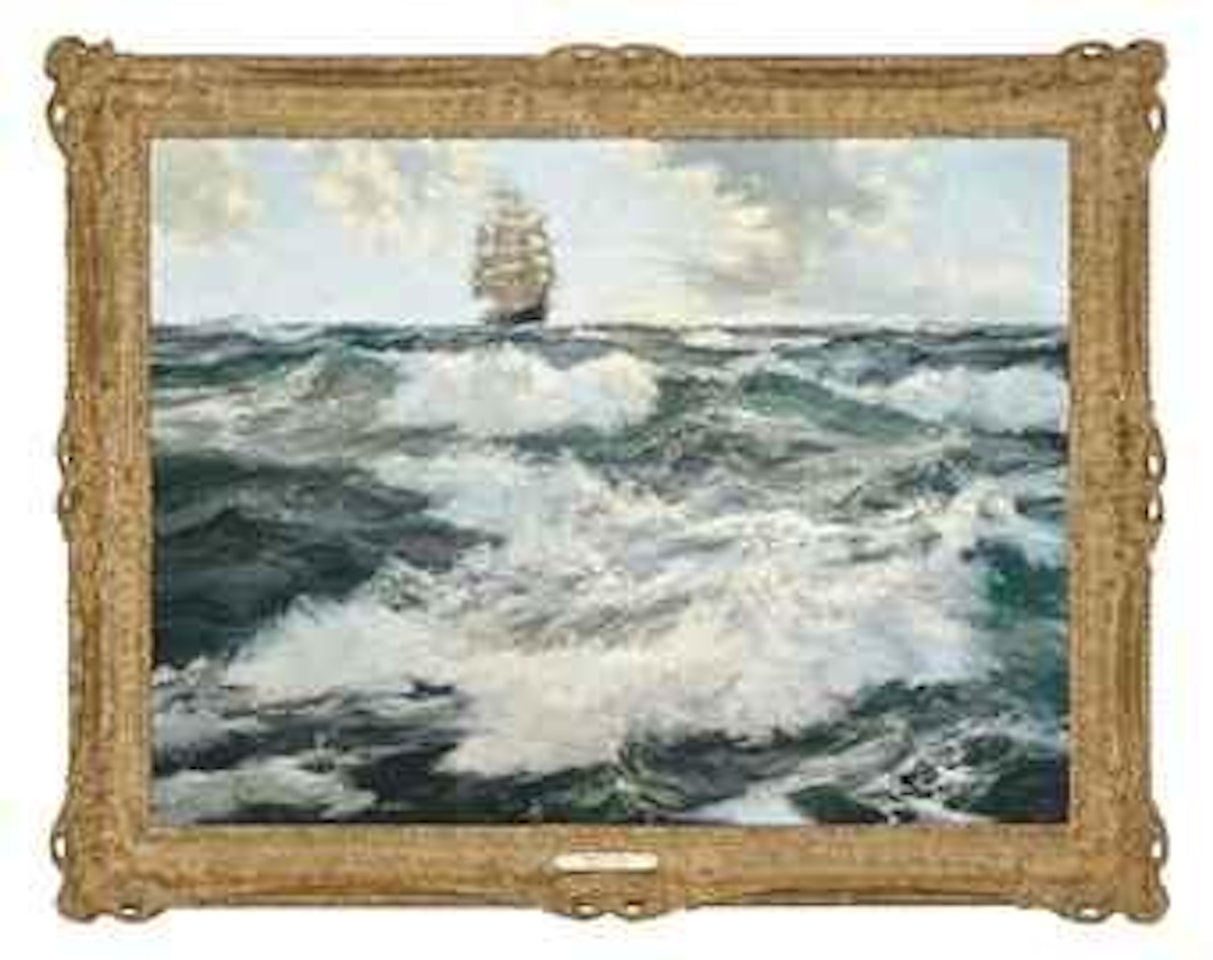The boundless ocean by Montague Dawson