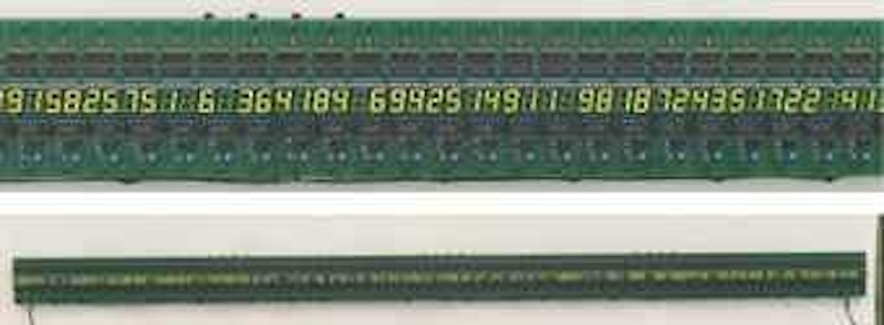 Counter Line No. 5 by Tatsuo Miyajima