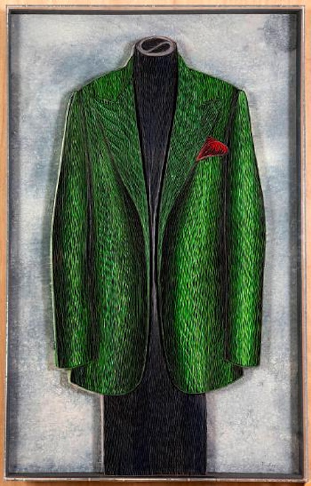 Green jacket by Pavlos Dionyssopoulos