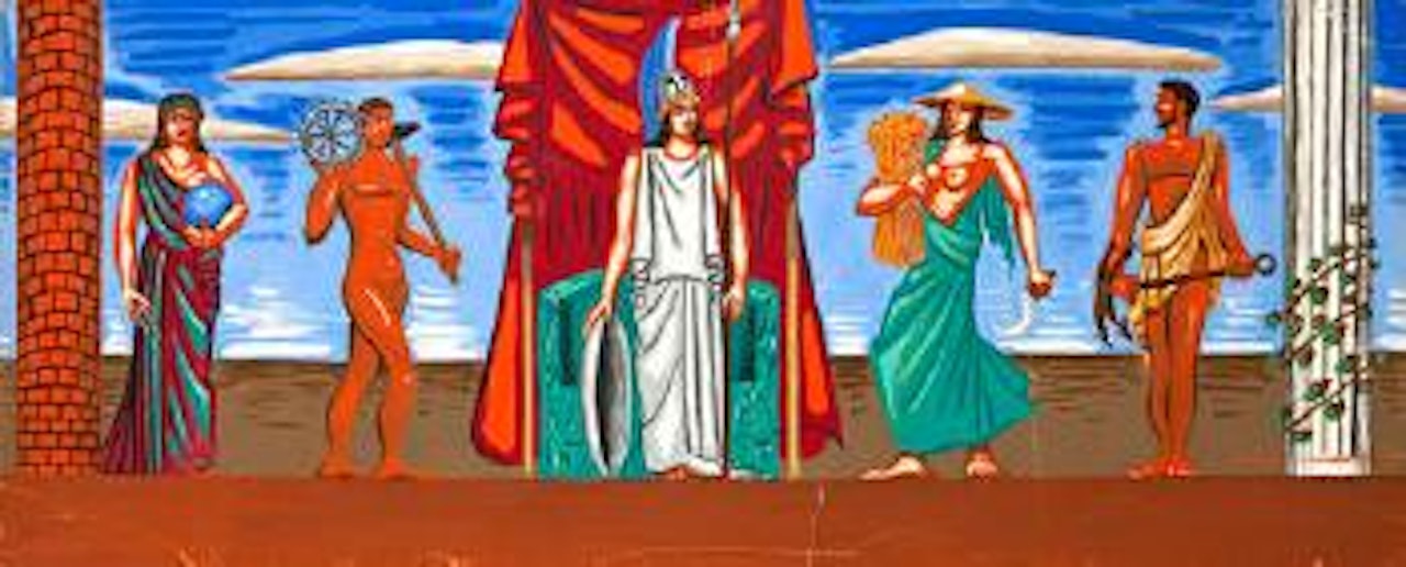 Our common Gods by Nikos Engonopoulos