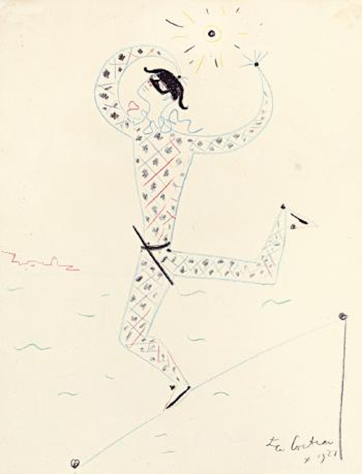 Arlequin by Jean Cocteau
