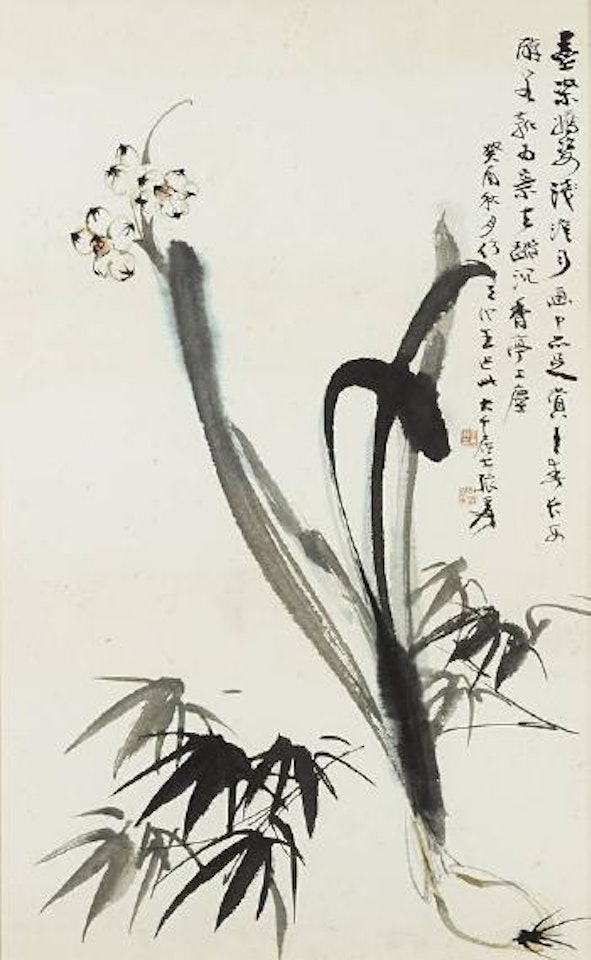Spring Flowers by Zhang Daqian
