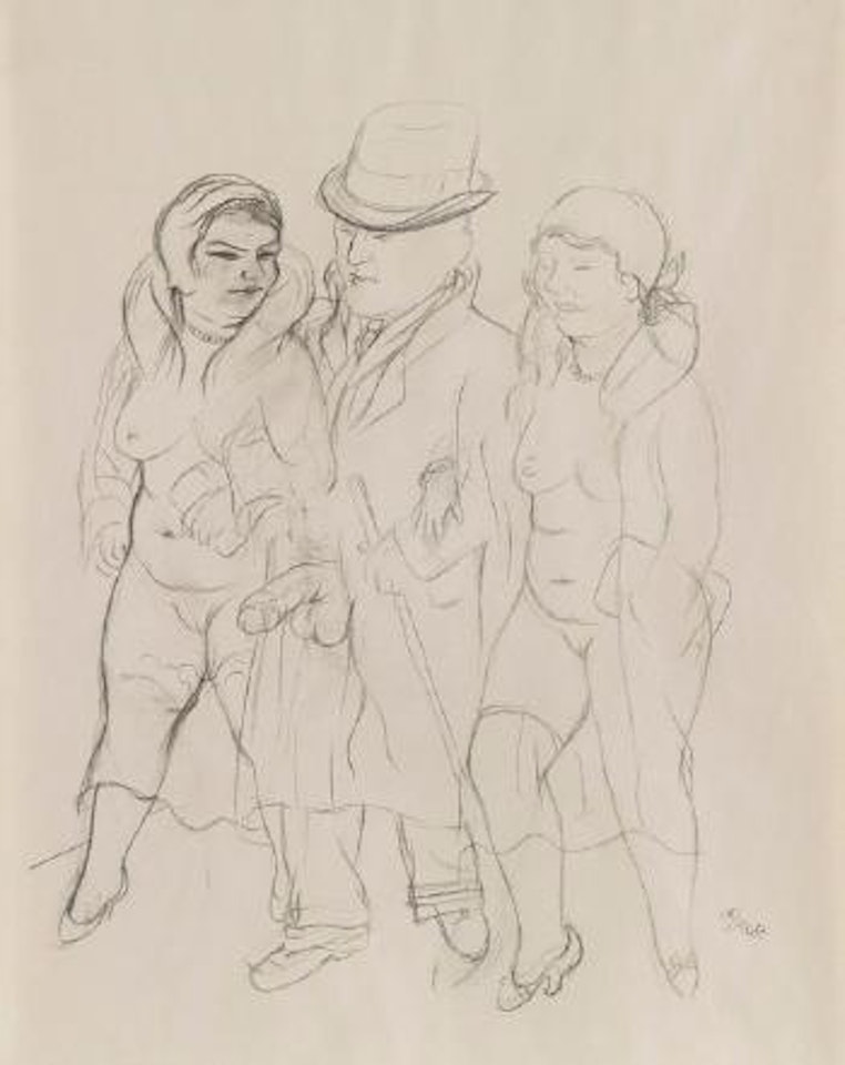 Die Passanten by George Grosz