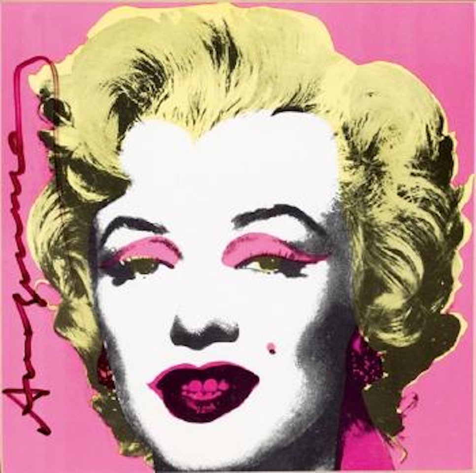 Marilyn (invitation) by Andy Warhol