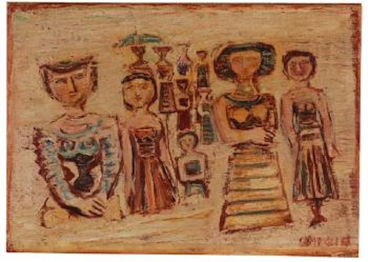 Figure feminile by Massimo Campigli