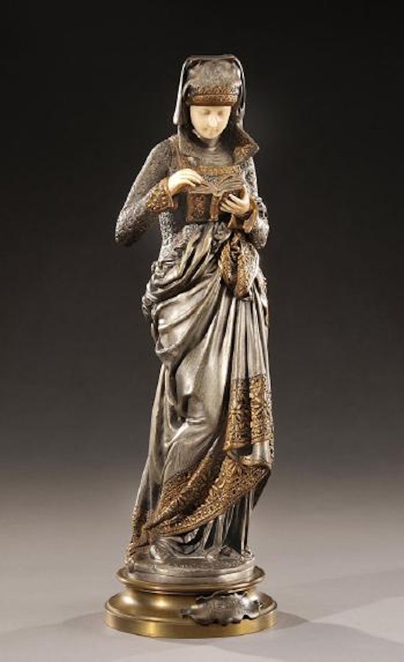 La liseuse by Albert-Ernest Carrier-Belleuse