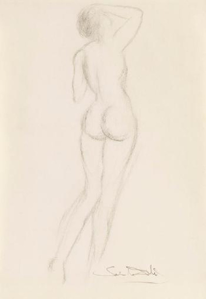Frauenakt by Salvador Dali