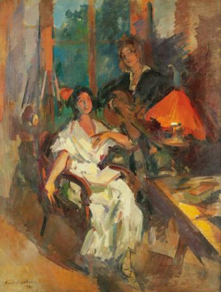 Evening Duet by Konstantin Alekseevich Korovin
