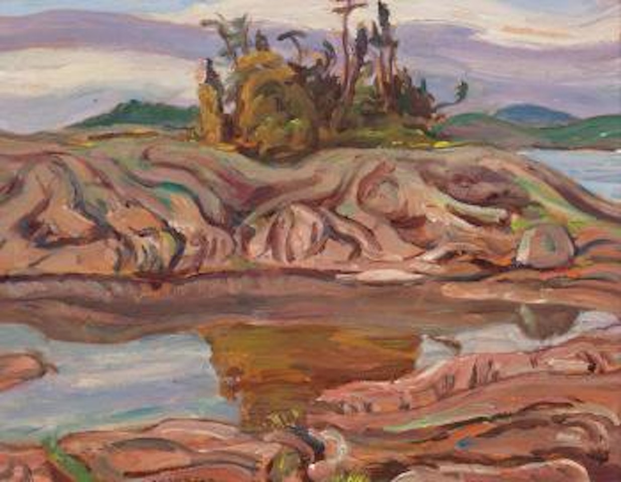 Island, Gargantua Bay, Lake Superior by Alexander Young Jackson