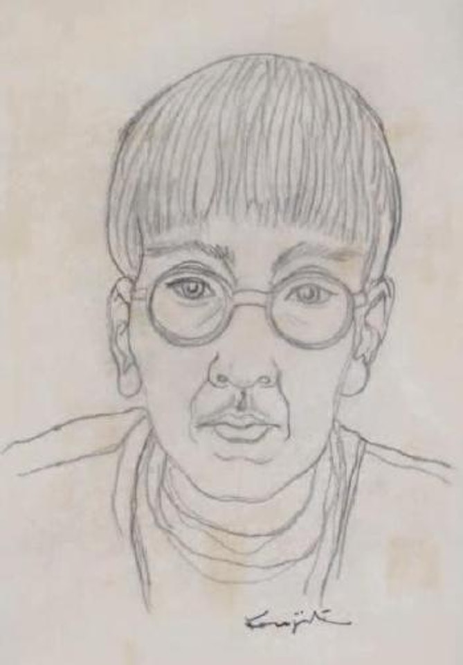 Autoportrait by Leonard Tsuguharu Foujita