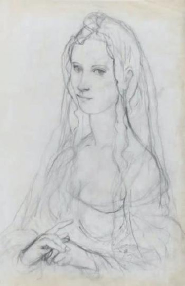 Jeune femme by Leonard Tsuguharu Foujita
