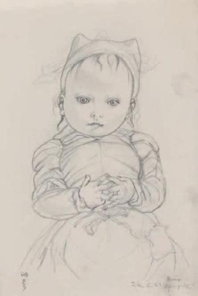 Fillette by Leonard Tsuguharu Foujita