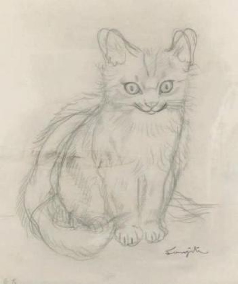 Chaton by Leonard Tsuguharu Foujita