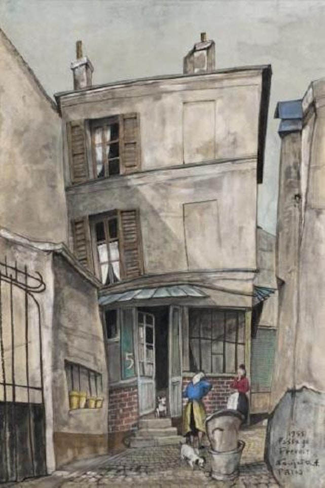 Passage Prevost by Leonard Tsuguharu Foujita