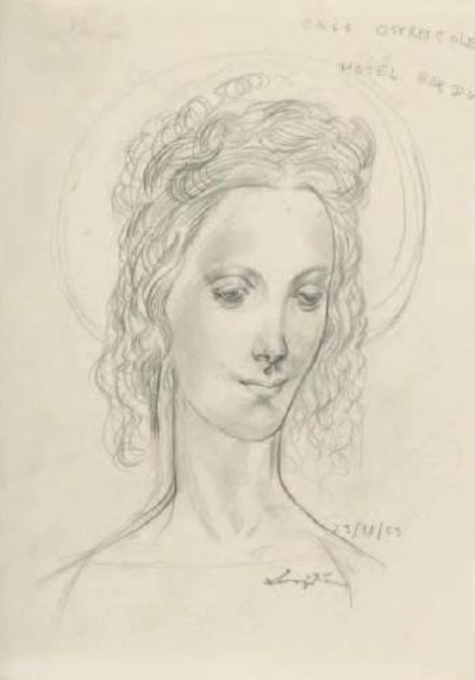 Jeune femme by Leonard Tsuguharu Foujita